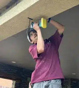 Flower Pot Bracket Installation in Highlands Ranch