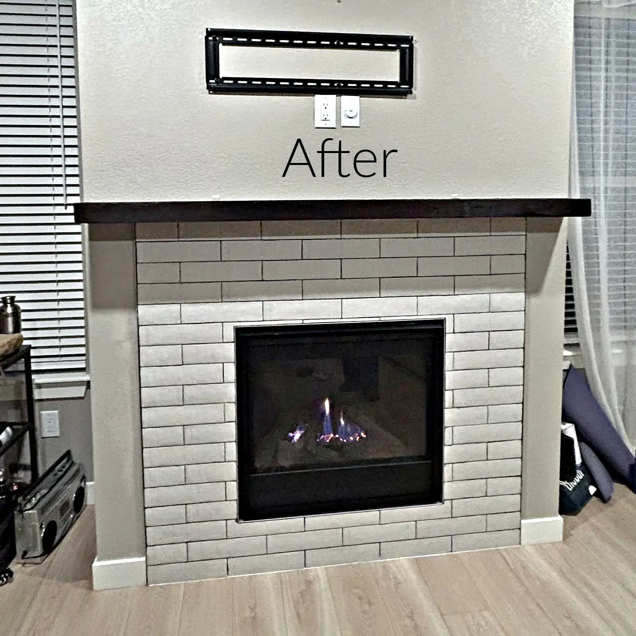 Recent Enhancements Fireplace Tile Installation in Lone Tree